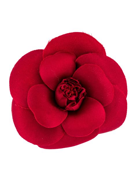 camelia rossa chanel|chanel camellia flower brooch.